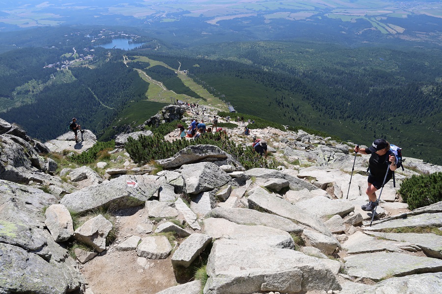 W drodze na Predne Solisko (2117 m n.p.m.), Słowacja